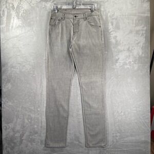 Raleigh Denim Workshop Jeans men's 30x34 Graham Relaxed Taper Fit Gray USA Made